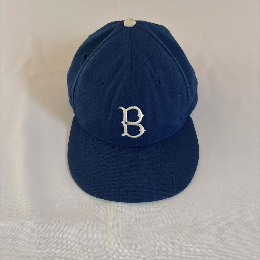 Vintage Brooklyn Dodgers Roman Pro Cooperstown Collection Wool Fitted Hat